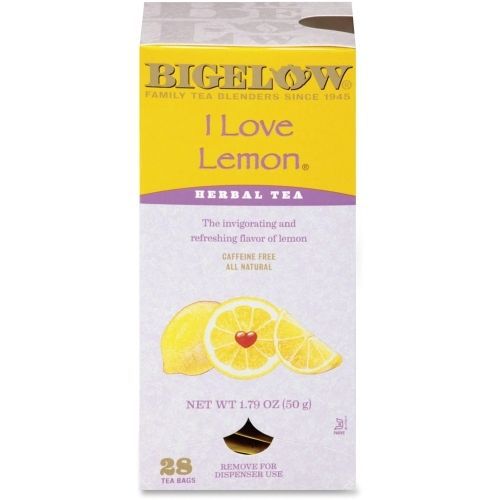 Bigelow tea lemon herbal tea - herbal tea - lemon - 28/box for sale