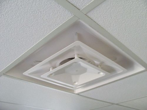 EcoAir Plastic Diffuser - White - HVAC Standard 2&#039; x 2&#039;  - ABS Plastic