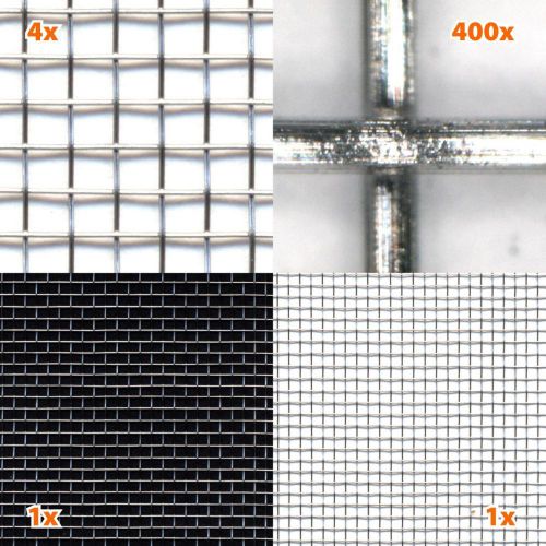 HF+LF | Stainless steel gauze HEG10 | Width 100 cm | 1 meter | Electrosmog