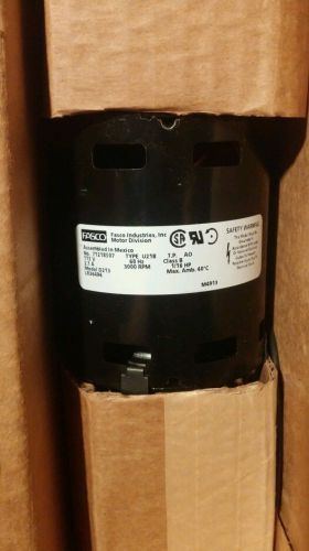 Fasco Product D213, 1/15 HP, 3000RPMS, 115Volts, Double Shaft