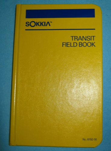 New sokkia transit field book 815200 for sale