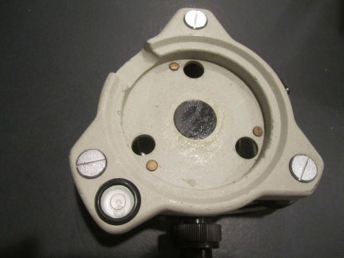 Three-jaw gray tribrach w/optical plummet for leica/trimble/topcon/sokkia for sale