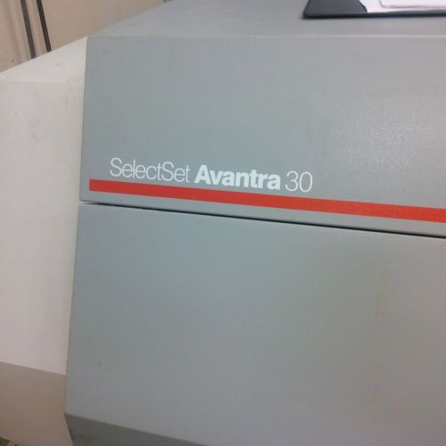 Agfa Avantra 30 with OLP