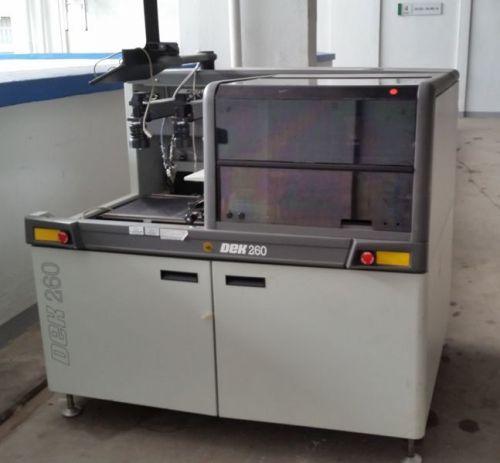 DEK 260 SA  SEMI AUTO SCREEN PRINTER -AAR 2700