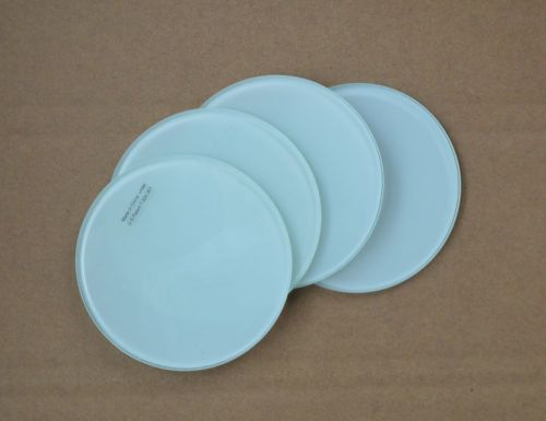 24pcs blank sublimation glass coaster coffee cup mat by press transfer for sale