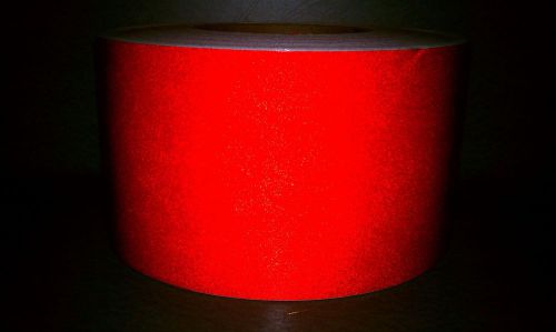 3.5&#034; X 50yd 3M 680 REFLECTIVE RED vinyl