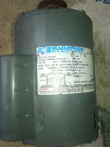 Marathon 431325 dryer motor x 2