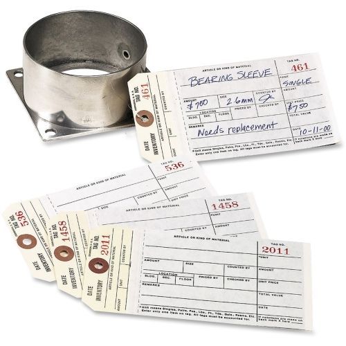 Avery Manifold Inventory Tags - 6.25&#034; x 3.13&#034; - 500/Box