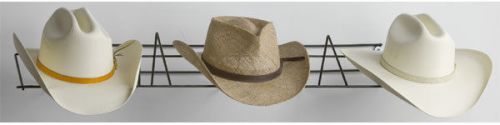 Rackems cowboy hat rack – holds 3 cowboy hats or 5 baseball caps for sale