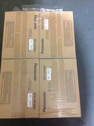 Panasonic WV-CP484 CCTV color camera(lot of 4)