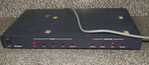 AMERICAN DYNAMICS AD1475 DUOQUAD QUAD MULTIPLEXER PLAYBACK VIDEO SWITCHER