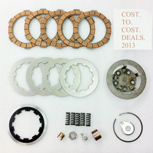 Lambretta Clutch Kit for 5 Plate set up- Flange,Plates,Springs,Corks,etc NEW