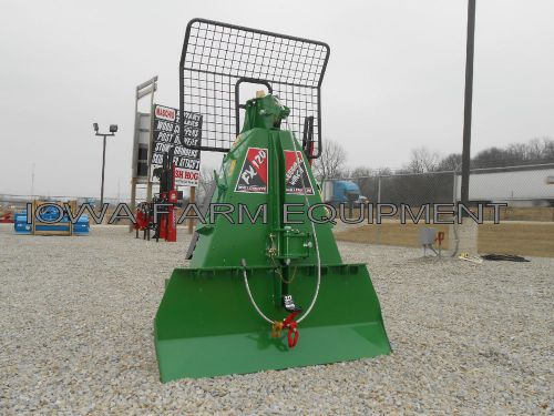 &#039;green&#039; wallenstein fx120 3-pt skidding winch, logging winch: 12,000lb capacity! for sale