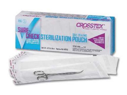 SureCheck Sterilization Pouches 200 Count 7.5&#034;x13&#034; Veterinarian Supply Pet