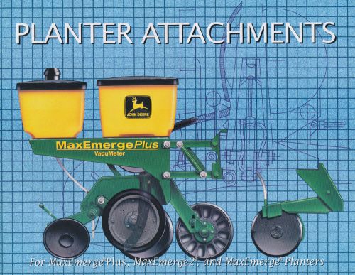 JOHN DEERE PLANTER ATTACHMENTS BROCHURE