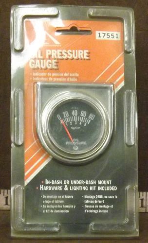 1 NEW ACCURATE INSTRUMENTS 17551 OIL PRESSURE GAUGE NIP