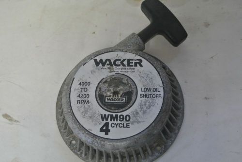 Wacker WM90 4 Cycle Starter Pull Rope Handle