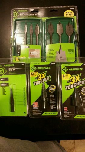 NEW Greenlee bit lot