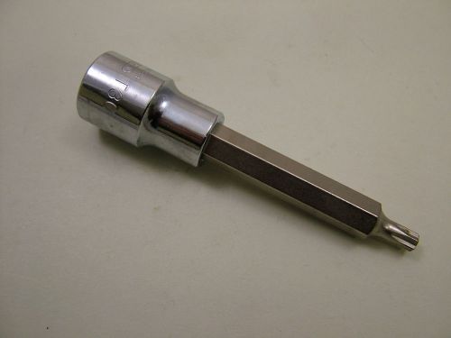 Torx star bit socket extra long 1/2&#034;drive T30 Endura brand industrial quality