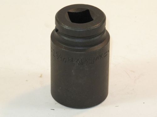 Black Hawk 1-5/16 deep impact socket 3/4in drive 6pt pt# UW-2642 (#1170)