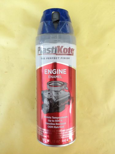 Plasti-kote spray paint, engine enamel: ford blue, # 224 for sale