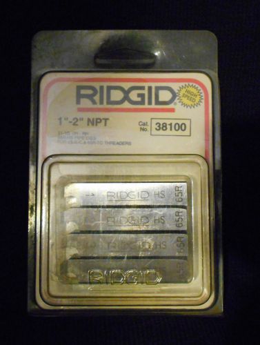 Ridgid 1&#034;-2&#034; NPT threading dies (38100)