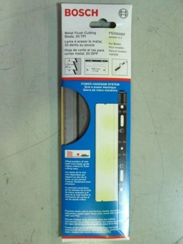 BOSCH FS200ABU 7-7/8&#034; FLUSH-CUT 20 TPI POWER HANDSAW BLADE NEW IN PACKAGE