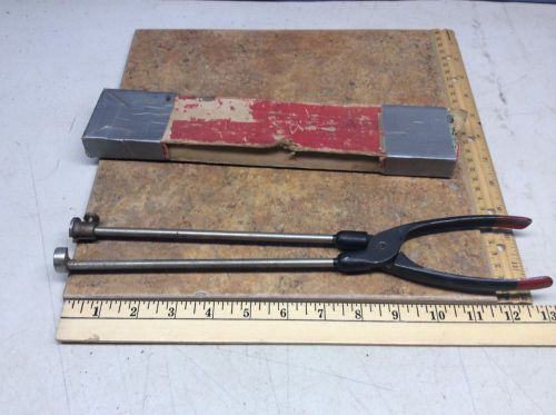 Vintage Millers Falls 218A Glass Tubing Cutter Pliers Scorer Adjustable Depth