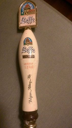 LEFFE BELGIAN ALE TAP HANDLE KEG MARKER rare