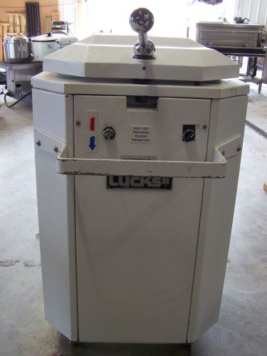 LUCKS HYDRAULIC 24 PART DOUGH DIVIDER,MODEL# D24,BAKERY,PIZZA,PIE