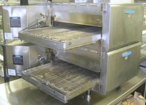 2013 TURBOCHEF HHC2020 COUNTERTOP DOUBLE STACK CONVEYOR PIZZA OVEN