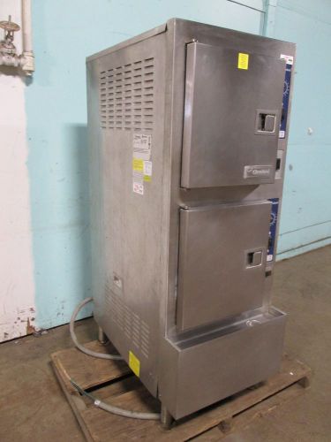 &#034;CLEVELAND&#034; H.D COMMERCIAL SELF CONTAINED DOUBLE STACKED ELECTRIC STEAMER OVEN
