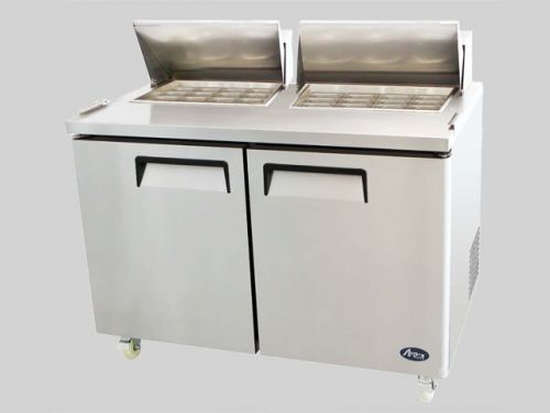 Atosa MSF-8307 2 Door Mega Top Sandwich/Salad Prep Table - Free Shipping!!