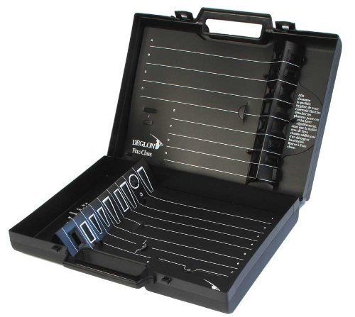 Brand New Deglon Empty D1 Black Case with 2-Fix Class Trays