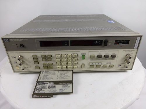 HEWLETT PACKARD Aglient 8903B Audio Analyzer HP a