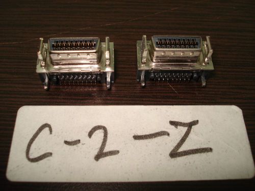 Lot of 2 DG1R025HS8E250 I/O Connectors Infiniband Rcpt x4P R/A