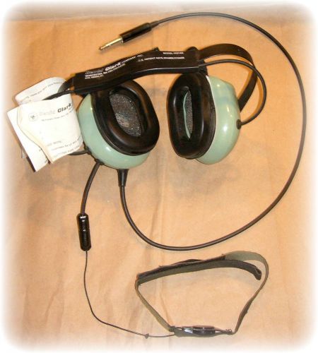 Headset, noise attenuating (300?) / throat microphone (100?) (david clark h3140) for sale