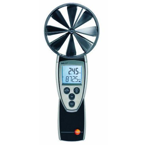 Testo 417 (0560 4170) ABS Large Vane Anemometer, 4&#034; Dia, 32 to 122F