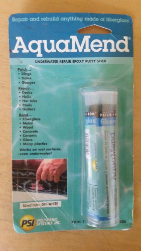 PSI Polymetric Systems AquaMend Underwater Repair Epoxy Putty Stick - 2 oz