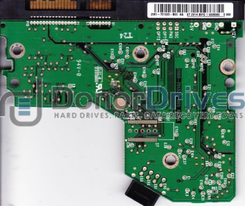 WD1600JS-75NCB1, 2061-701335-B00 AG, WD SATA 3.5 PCB + Service