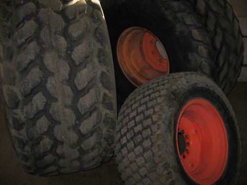 KUBOTA M4900 TRACTOR TIRES AND RIMS