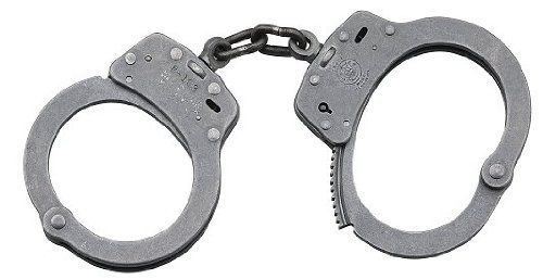 Smith &amp; wesson 103p stainless push pin handcuffs for sale