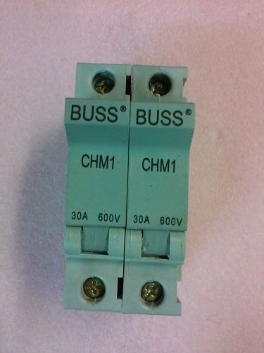 BUSS CATALOG NO CHM1 2 Pole 30A 600 Fuse Holder