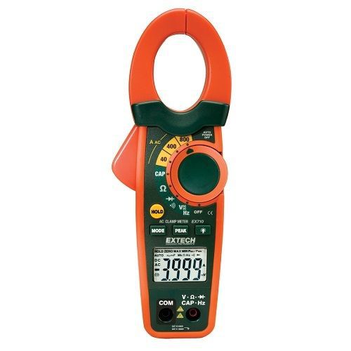 Extech DC Polarity Indicator AC/DC CAT III 600 Voltage Digital Clamp Meter Tool