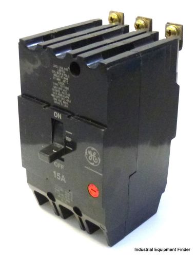 GE TEY315 15AMP Circuit Breaker 3-Pole 240VAC