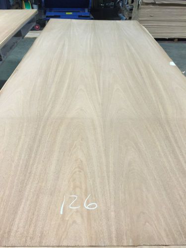 Wood Veneer Mahogany 48x120 1pc total 20Mil Paper Backed &#034;EXOTIC&#034; WCW 126