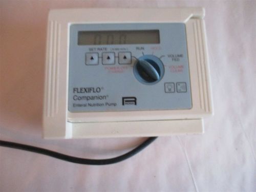 Abbott Nutrition Flexiflo Companion Enteral Nutrition Pump Ross Working Clean