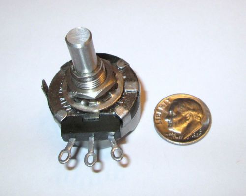 1K OHMS  2 WATT POTENTIOMETER 1/2&#034;L SHAFT CLAROSTAT/HONEYWELL 380C1   NOS 1 PC.