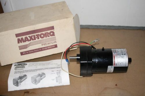 MAXI-TORQ PERMANENT SPLIT CAPACITOR GEARMOTOR 1/20hp 6A196