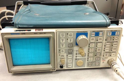 Tektronix Model 2710 Spectrum Analyzer 10kHz-1.8 GHz Used Free Shipping SAVE $$$